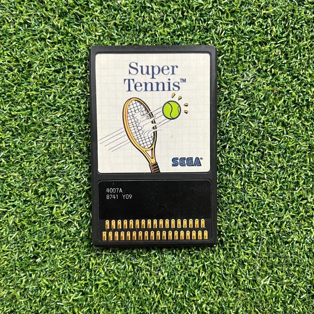 Super Tennis (Sega Master System, 1986) Complete Tested
